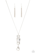 Load image into Gallery viewer, Uptown Totem - White Lanyard - Paparazzi