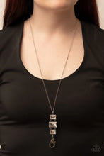 Load image into Gallery viewer, Uptown Totem - White Lanyard - Paparazzi