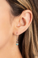 Load image into Gallery viewer, Stardust Saucer - Blue Necklace - Paparazzi