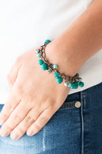 Load image into Gallery viewer, Hold My Drink - Green Bracelet - Paparazzi