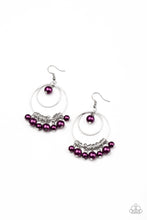 Load image into Gallery viewer, New York Attraction - Purple Earrings - Paparazzi