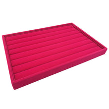 Load image into Gallery viewer, Flannel Jewelry Display Ring Tray