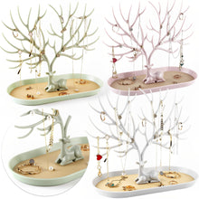 Load image into Gallery viewer, Deer Jewelry Display Stand with Drawer