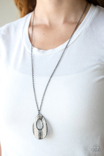 Stop, TEARDROP, and Roll - Multi Necklace - Paparazzi