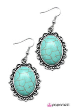 Load image into Gallery viewer, Take Me West - Blue Earrings - Paparazzi