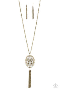 A Mandala Of The People - Brass Necklace - Paparazzi