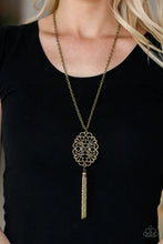 Load image into Gallery viewer, A Mandala Of The People - Brass Necklace - Paparazzi