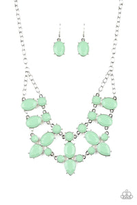 Goddess Glow - Green Necklace - Paparazzi