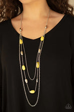 Load image into Gallery viewer, Vacay Mode - Yellow Necklace - Paparazzi