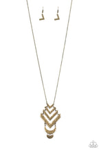 Load image into Gallery viewer, Artisan Edge - Brass Necklace - Paparazzi