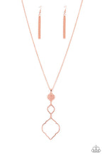 Load image into Gallery viewer, Marrakesh Mystery - Copper Necklace - Paparazzi