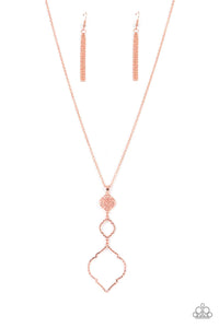 Marrakesh Mystery - Copper Necklace - Paparazzi