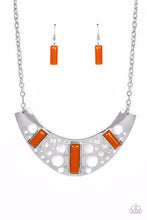 Load image into Gallery viewer, Real Zeal - Orange Necklace - Paparazzi