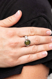 Meadow Mist - Green Ring - Paparazzi