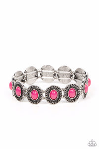 Dainty Delight - Pink Bracelet - Paparazzi