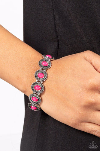 Dainty Delight - Pink Bracelet - Paparazzi