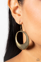 Load image into Gallery viewer, Downtown Jungle - Brass Earrings - Paparazzi