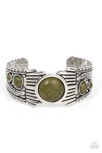 Mesquite Mesa - Green Bracelet - Paparazzi