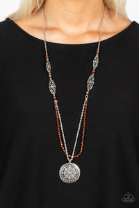 Garden of Grace - Brown Necklace - Paparazzi