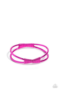 Tactile Thrill - Pink Bracelet - Paparazzi