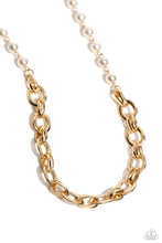 Load image into Gallery viewer, Dual Daydream - Gold Necklace - Paparazzi