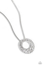 Load image into Gallery viewer, Scintillating Spiral - White Necklace - Paparazzi