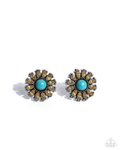 Load image into Gallery viewer, Santa Fe Showcase - Yellow Earrings - Paparazzi