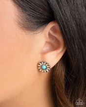 Load image into Gallery viewer, Santa Fe Showcase - Yellow Earrings - Paparazzi