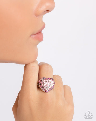 Radiant Resplendence - Pink Ring - Paparazzi