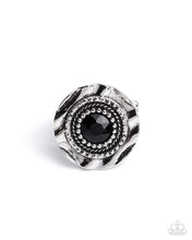 Load image into Gallery viewer, Glistening Grotto - Black Ring - Paparazzi