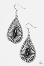 Load image into Gallery viewer, Wild Wilderness - Black Earrings - Paparazzi