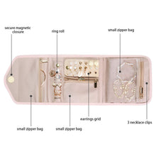 Load image into Gallery viewer, Makeup Jewelry Bag Storage Bag Foldable