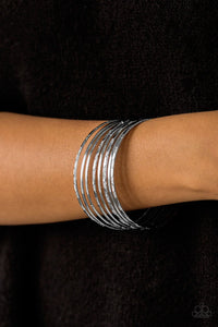 Magnificent Gleam - Silver Bracelets - Paparazzi