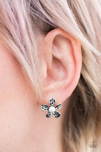 Load image into Gallery viewer, Diva Daisy - White Earrings - Paparazzi