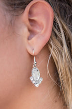 Load image into Gallery viewer, A FAME Plan - White Earrings - Paparazzi