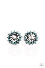 Load image into Gallery viewer, Dreamy Dahlia - Blue Earrings - Paparazzi