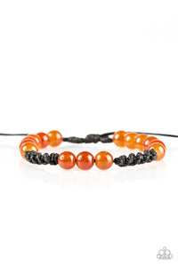 Alert - Orange Bracelet - Paparazzi