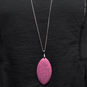 Santa Fe Simplicity - Pink Necklace - Paparazzi