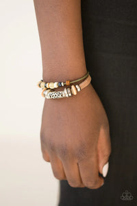 Canyon Treasure - Brown Bracelet - Paparazzi