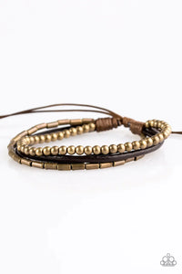 Gypsy Magic - Brass Bracelet - Paparazzi