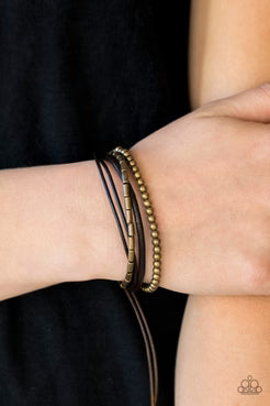 Gypsy Magic - Brass Bracelet - Paparazzi