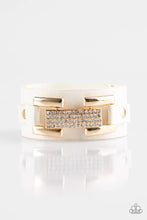 Load image into Gallery viewer, Going Platinum - White Bracelet - Paparazzi