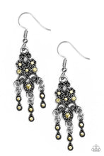 Load image into Gallery viewer, Spring Bling - Yellow Earrings - Paparazzi