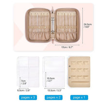 Load image into Gallery viewer, Portable Jewelry Bag Jewelry Travel Storage Box