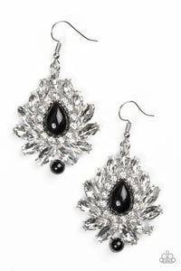 Trophy Trove - Black Earrings - Paparazzi