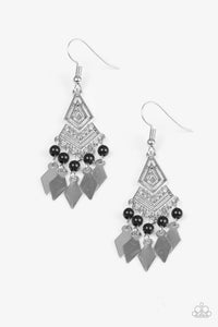 Island Import - Black Earrings - Paparazzi