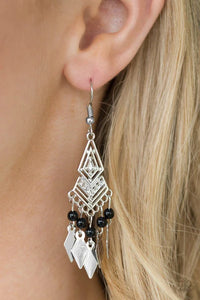 Island Import - Black Earrings - Paparazzi