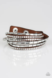 This Time With Attitude - Brown Bracelet - Paparazzi