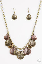 Load image into Gallery viewer, Storm Goddess - Brass Necklace - Paparazzi