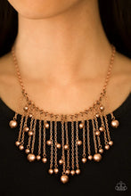 Load image into Gallery viewer, Catwalk Champ - Copper Necklace - Paparazzi